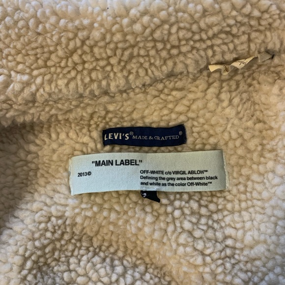 Levi’s x off white jean jacket - Picture 2 of 3